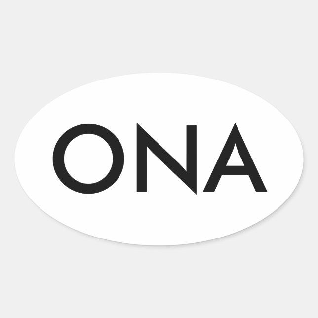 "Old" New Albany sticker (Front)