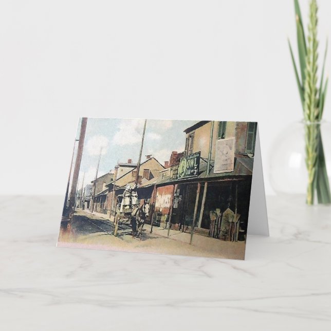 Old New Orleans Holiday Card (Front)