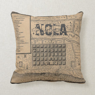 Old New Orleans MAP Cushion