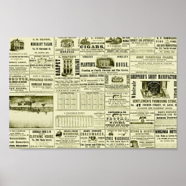 Old Newspaper Poster (Front)