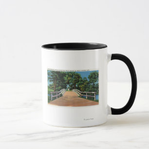 Old North Bridge View of Minute Man Statue Mug