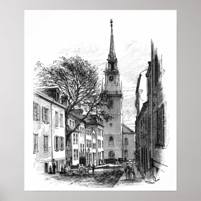Old North Church Print (Front)