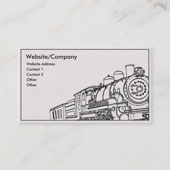Old Number 9 Business Card (Front)