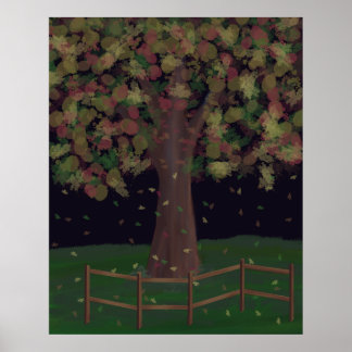 Old Oak Poster