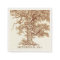 old oak tree - love tree paper napkins