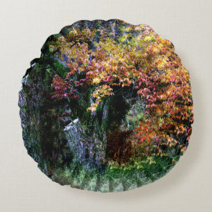 Old Oak Tree...... Round Cushion