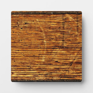 Old Oak Wood Plaque