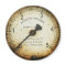 old oil pressure gauge / instrument / dial / metre