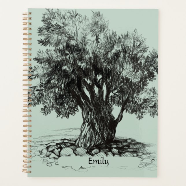 Old Olive tree Planner (Front)