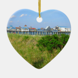 Old Orchard Beach Ceramic Ornament