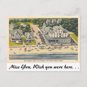Old Orchard Beach, Maine Postcard