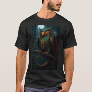 Old Owl Gold Crest T-shirt