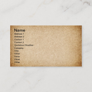 Old Packaging Paper With Stripes For Background Business Card