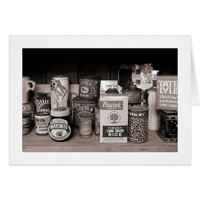 Old Packets, Boxes and Tins. (Front Horizontal)