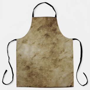 Old page paper vintage antique apron