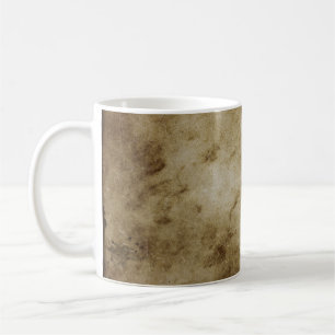 Old page paper vintage antique coffee mug