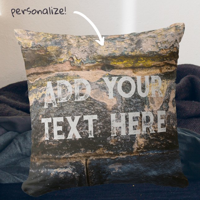 Old painted brick wall  cushion (Creator Uploaded)