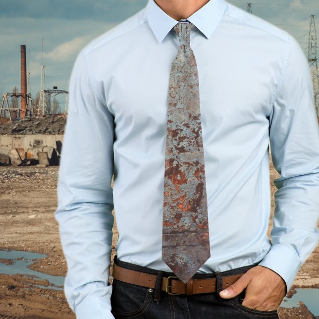 Old painted rusty door tie (Creator Uploaded)