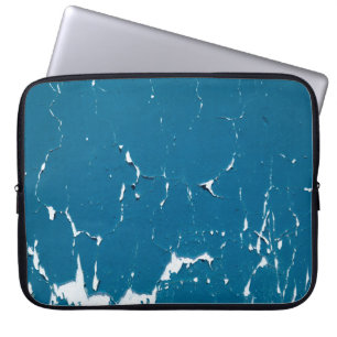 Old painted wall texture as grunge backgroundabstr laptop sleeve