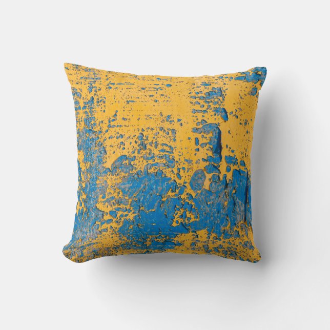 Old painted wall - texture,  background. abstract, cushion (Front)