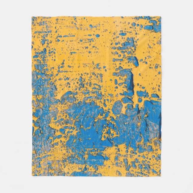 Old painted wall - texture,  background. abstract, fleece blanket (Front)