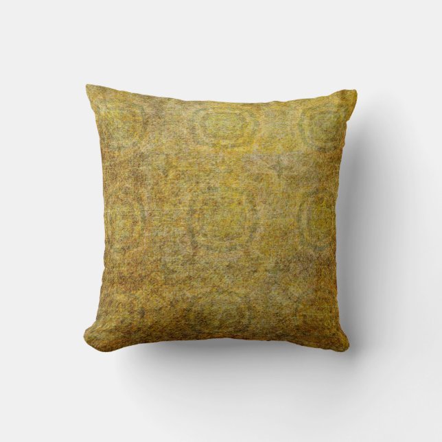 Old Paper Design. Ultrawide Grunge Seamless Colorf Cushion (Front)