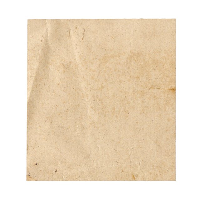 Old Paper Notepad (Front)