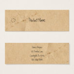 Old Paper Skinny Hang Tag<br><div class="desc">This Old Paper Skinny Hang Tag is perfect for Labelling Primitive or Country Store goods or for personal use as a gift tag. Use a hole punch at the mark and hang from your product or gift.</div>