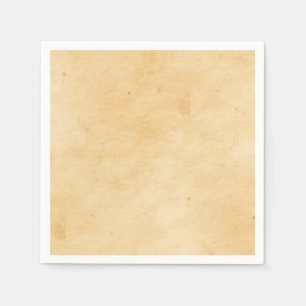 Old Parchment Background Stained Mottled Look Napkin