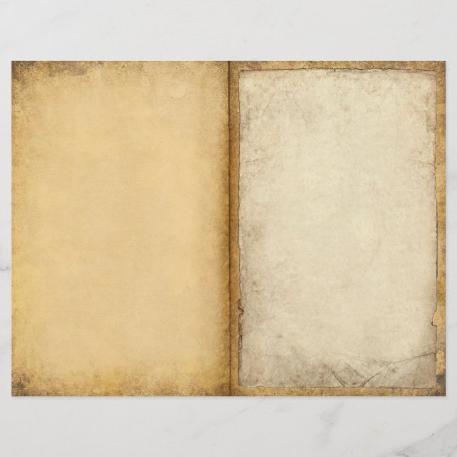 Old Parchment Journal Pages (Front)