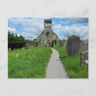 Old Parish Church in Cahir - Ireland Postcard