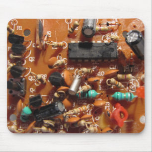 Old PC Board Mouse Pad