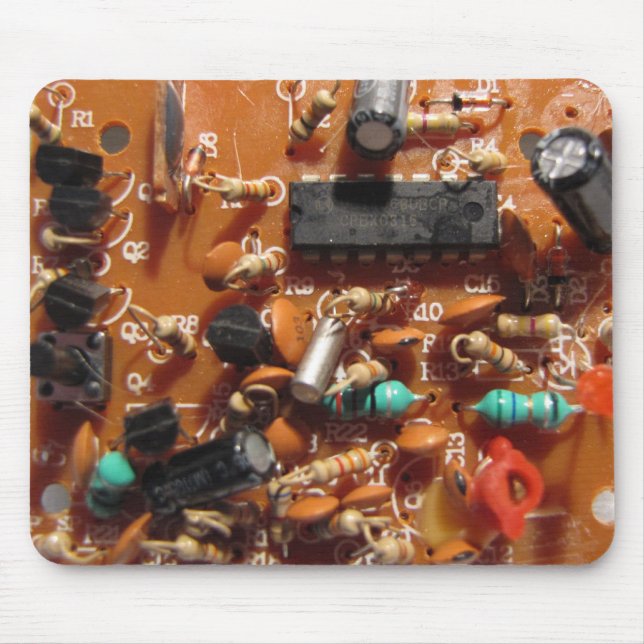Old PC Board Mouse Pad (Front)