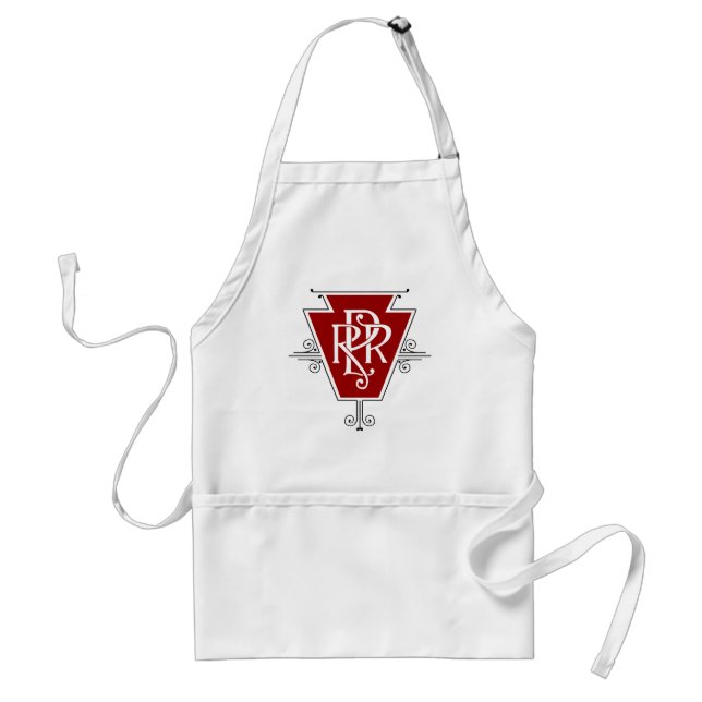 Old Pennsylvania Railroad Logo Apron (Front)