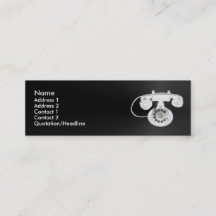 Old Phone Profile Card