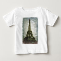 Old Photo Effect Eiffel Tower Paris