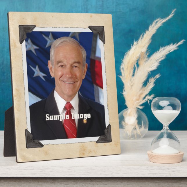 Old Photo Style Art Frame Plaque (Side)