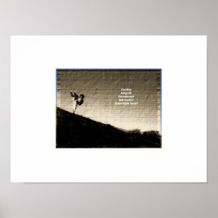 'Old photo' Taekwondo tenets poster