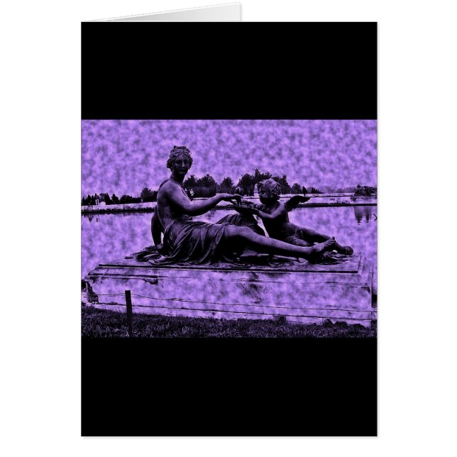 Old Photo Versailles Fountain (Front)