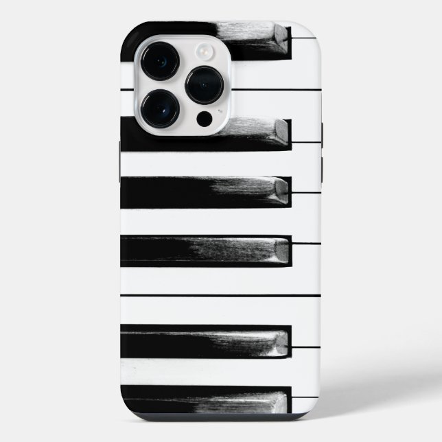 Old Piano Keys Funny Cool iPhone Case (Back)