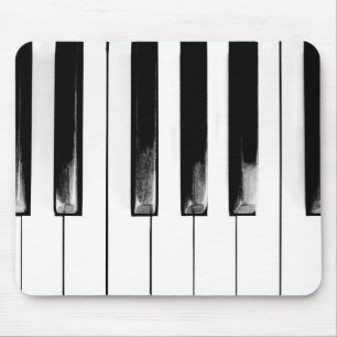 Old Piano Keys Funny Cool Mouse Pad
