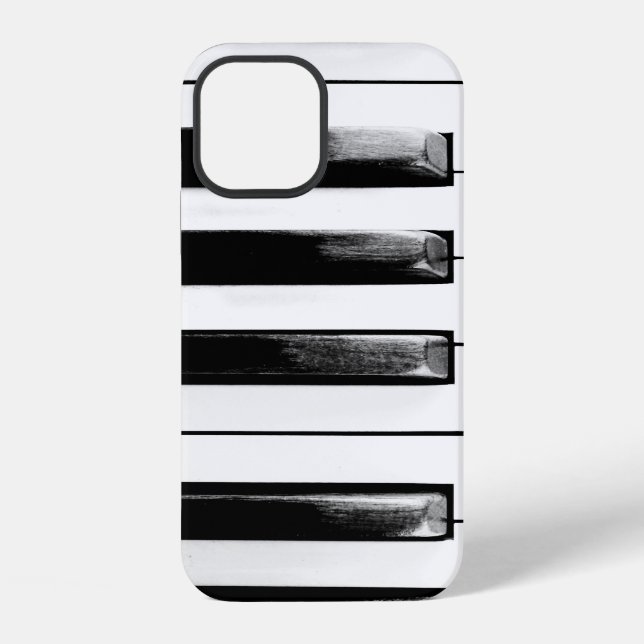Old Piano Keys iPhone Case (Back)