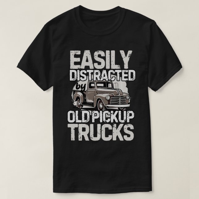 Old Pickup Lovers   1  T-Shirt (Design Front)