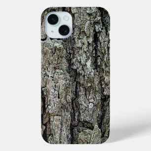 Old Pine Bark iPhone 15 Mini Case