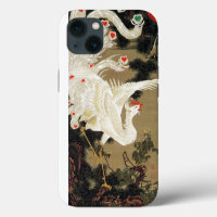 Old Pine Tree and White Phoenix by Ito Jakuchu