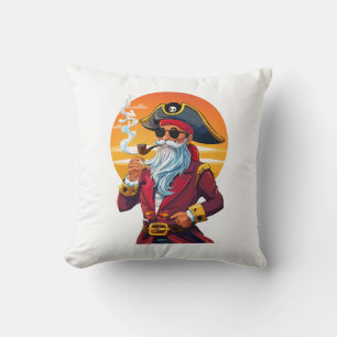 Old pirate captain cushion