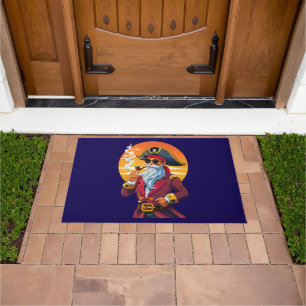 Old pirate captain doormat