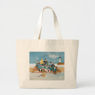Old Pirates of Penzance Large Tote Bag