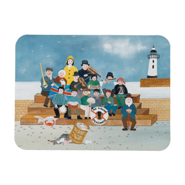 Old Pirates of Penzance Magnet (Horizontal)