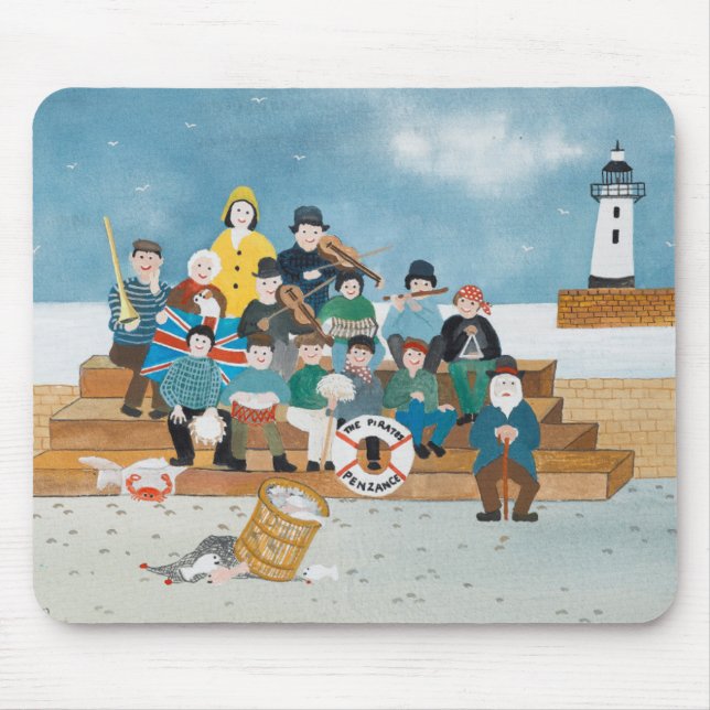 Old Pirates of Penzance Mouse Pad (Front)